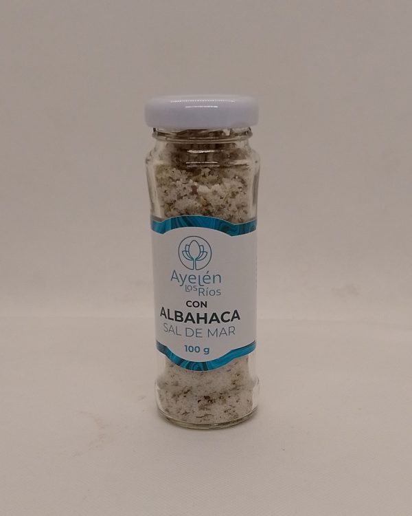 SAL DE MAR - ALBAHACA, 100g