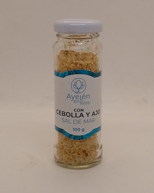 SAL DE MAR - CEBOLLA Y AJO, 100g