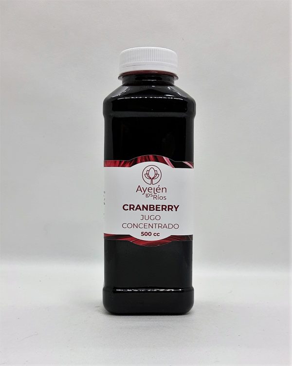 JUGO CONCENTRADO CRANBERRY, 500cc