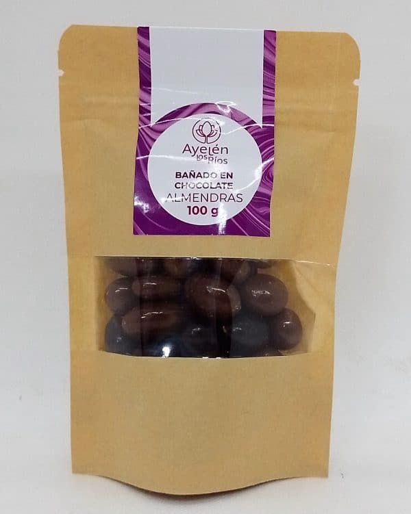 ALMENDRA BAÑADA EN CHOCOLATE, 100g