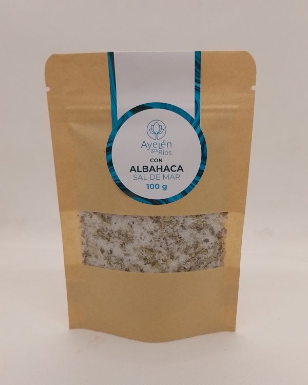 SAL DE MAR - ALBAHACA (DOYPACK), 100g